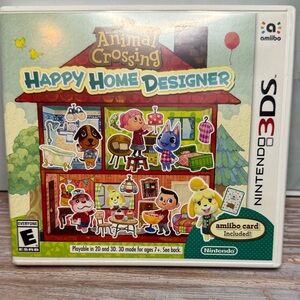 Nintendo 3DS Animal Crossing Happy Home Designer Game